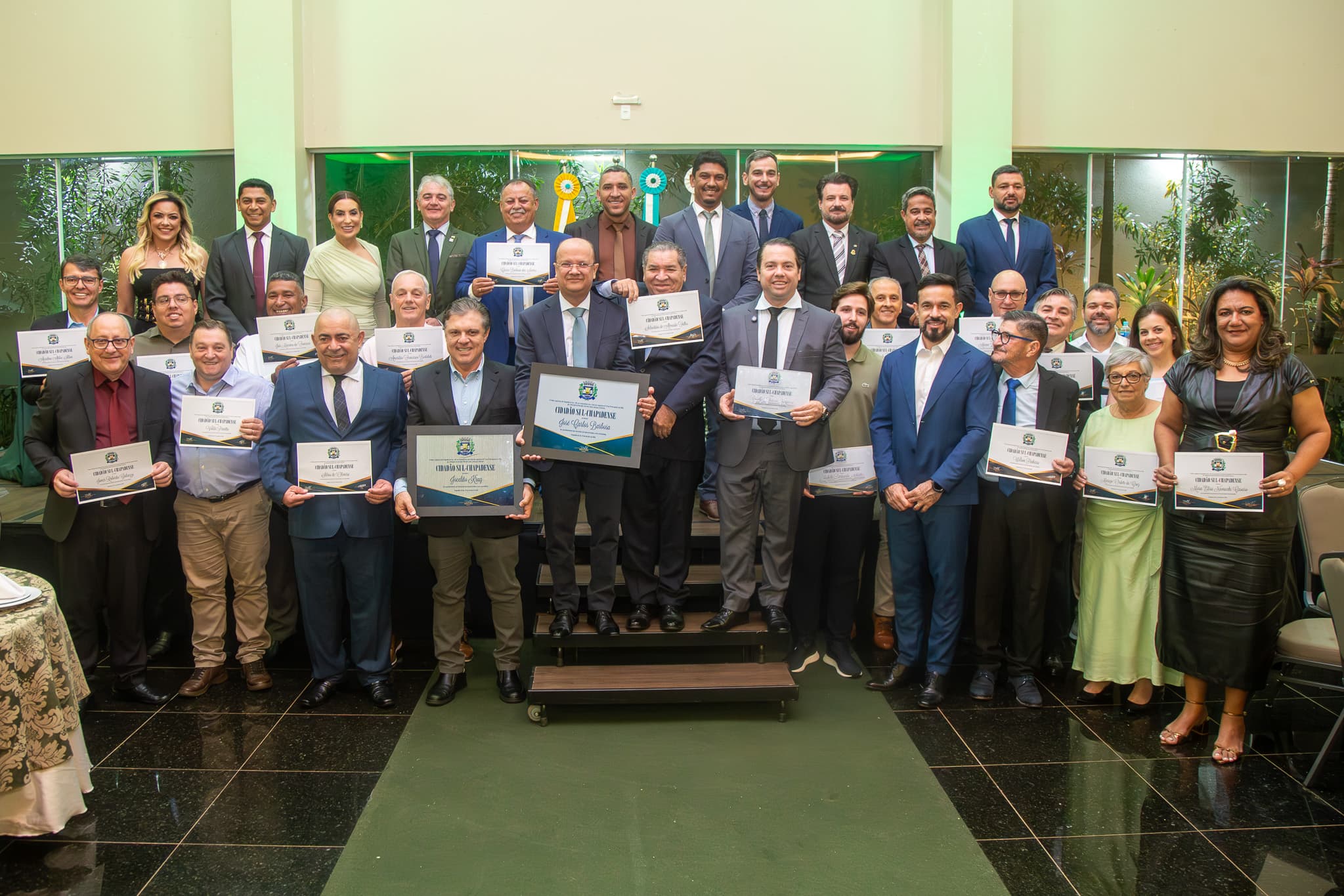 Câmara Municipal homenageia 22 personalidades com o Título de Cidadão Sul-Chapadense