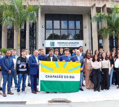 Câmara Vai à Escola 2025 - Viagem a Campo Grande - MS
